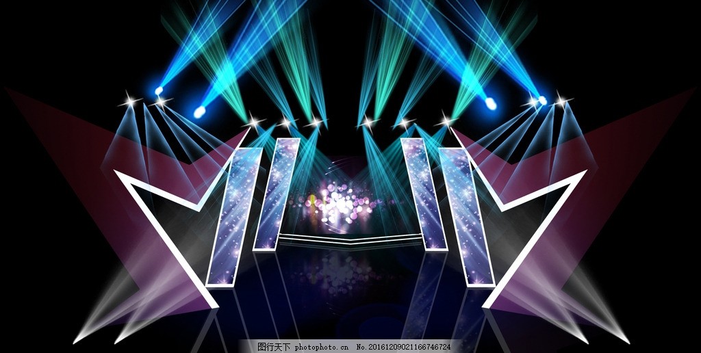 舞臺燈光與展覽效果圖攝影服務 藝術與技術的完美融合